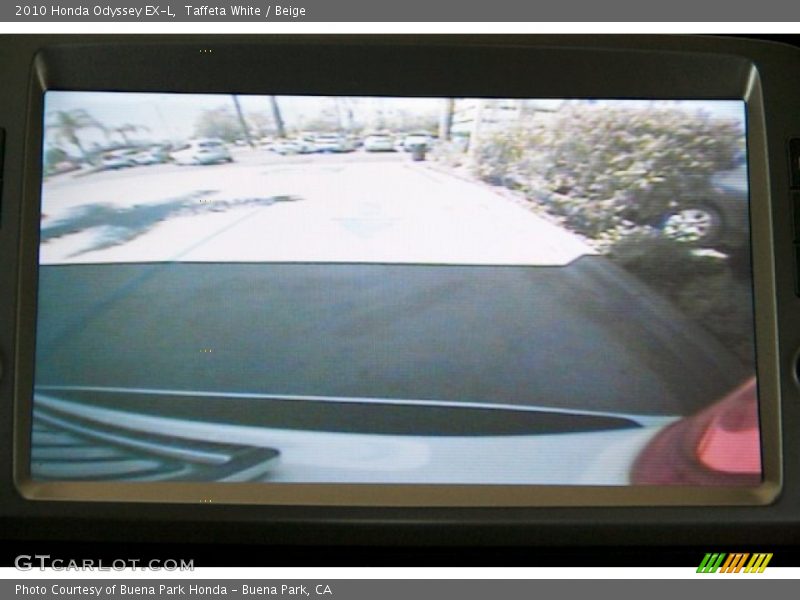 Taffeta White / Beige 2010 Honda Odyssey EX-L