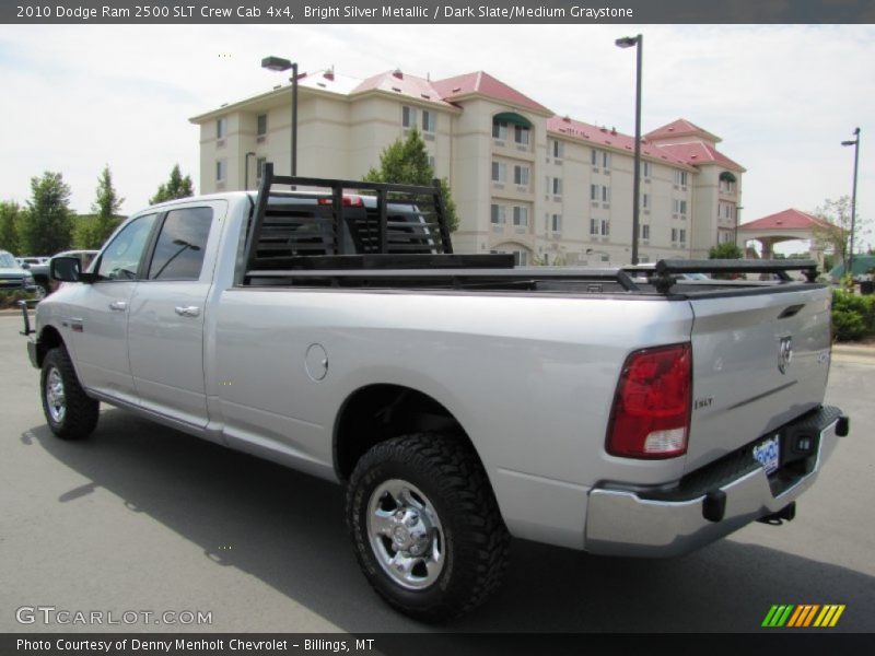 Bright Silver Metallic / Dark Slate/Medium Graystone 2010 Dodge Ram 2500 SLT Crew Cab 4x4