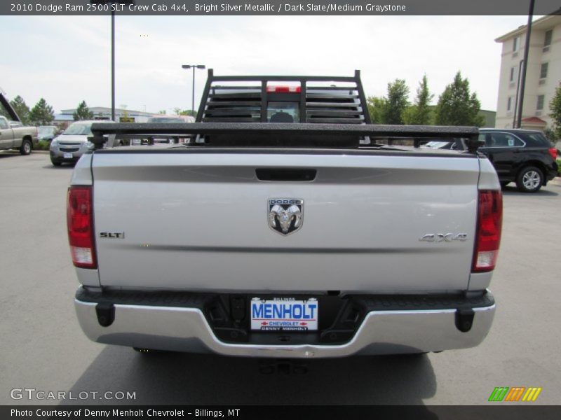 Bright Silver Metallic / Dark Slate/Medium Graystone 2010 Dodge Ram 2500 SLT Crew Cab 4x4