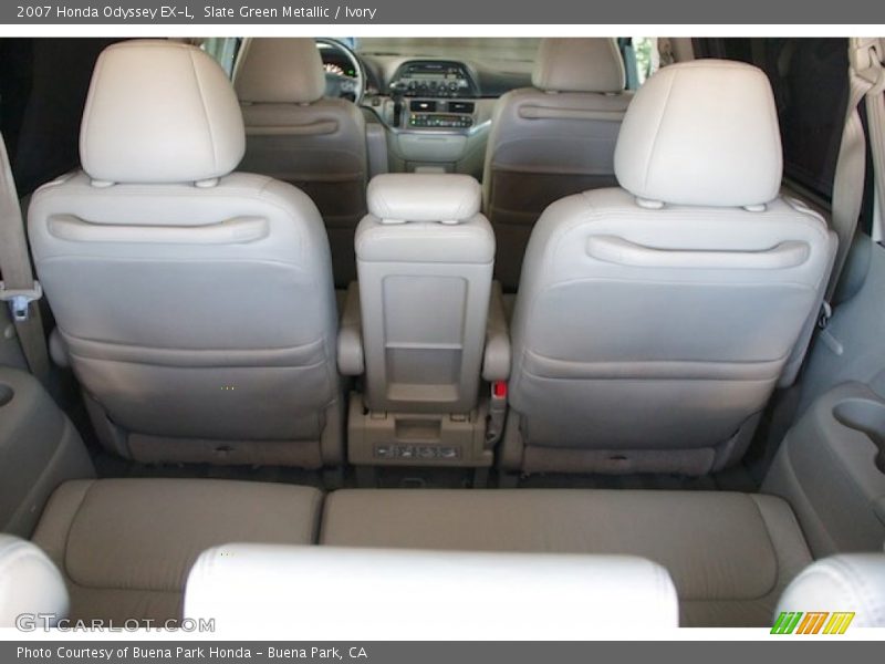 Slate Green Metallic / Ivory 2007 Honda Odyssey EX-L