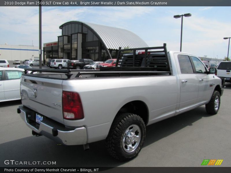 Bright Silver Metallic / Dark Slate/Medium Graystone 2010 Dodge Ram 2500 SLT Crew Cab 4x4