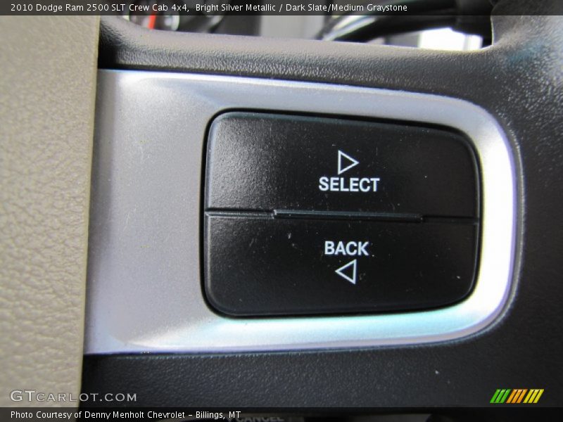 Bright Silver Metallic / Dark Slate/Medium Graystone 2010 Dodge Ram 2500 SLT Crew Cab 4x4