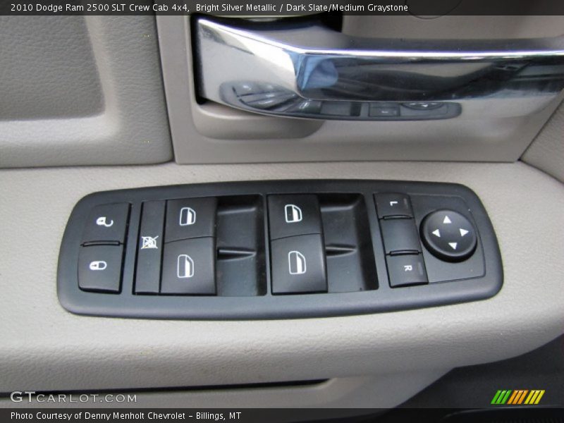 Bright Silver Metallic / Dark Slate/Medium Graystone 2010 Dodge Ram 2500 SLT Crew Cab 4x4