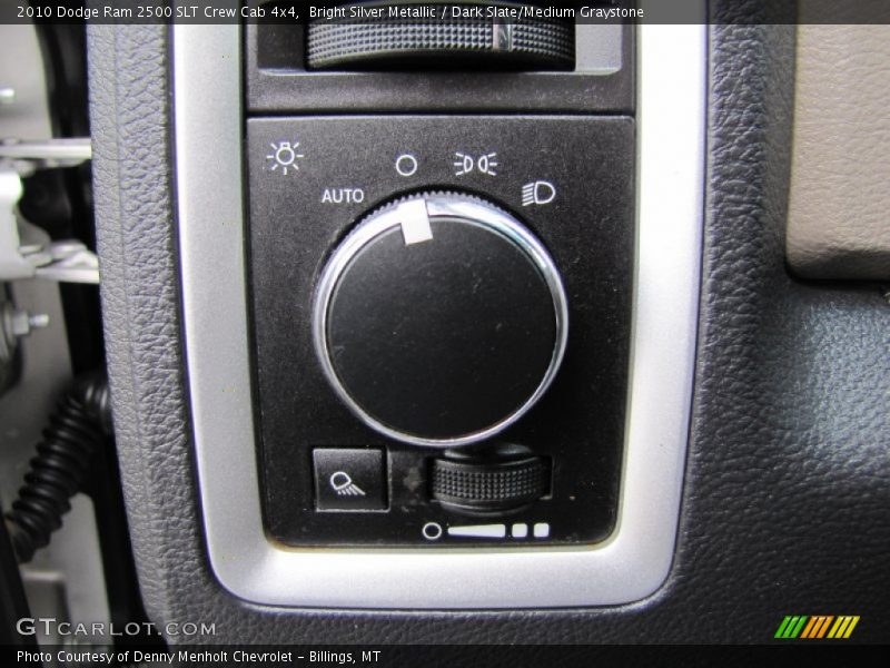Bright Silver Metallic / Dark Slate/Medium Graystone 2010 Dodge Ram 2500 SLT Crew Cab 4x4
