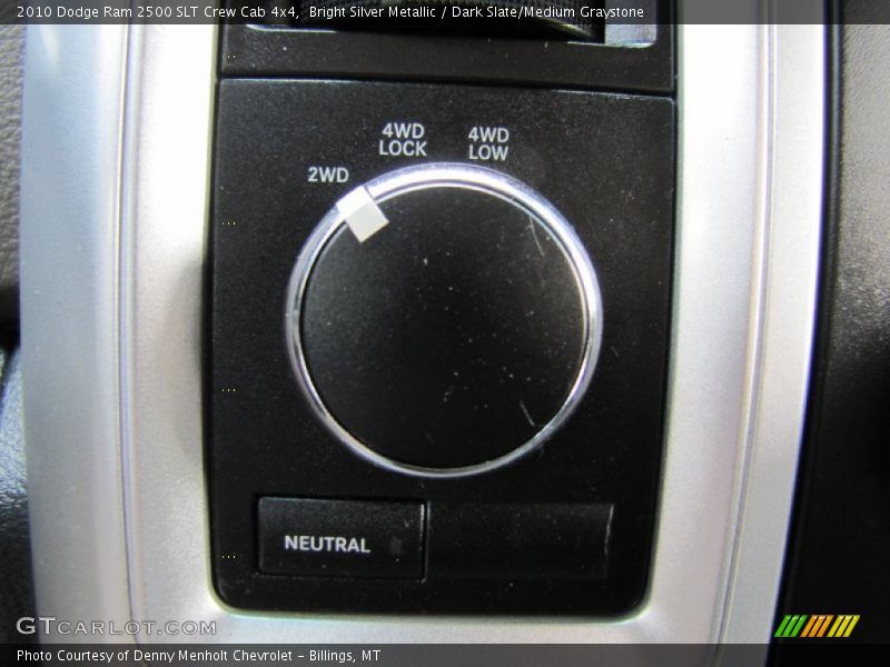 Bright Silver Metallic / Dark Slate/Medium Graystone 2010 Dodge Ram 2500 SLT Crew Cab 4x4