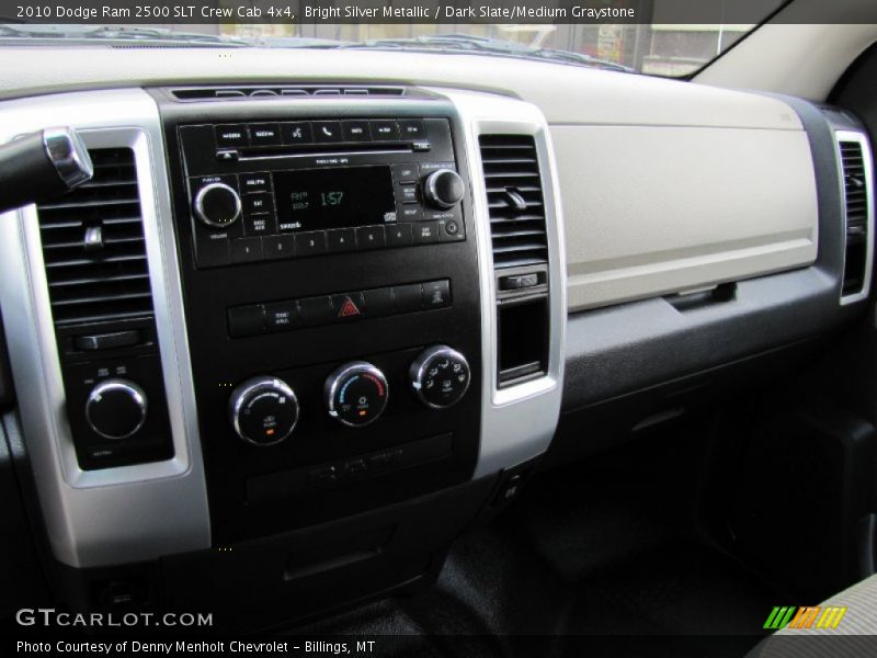 Bright Silver Metallic / Dark Slate/Medium Graystone 2010 Dodge Ram 2500 SLT Crew Cab 4x4