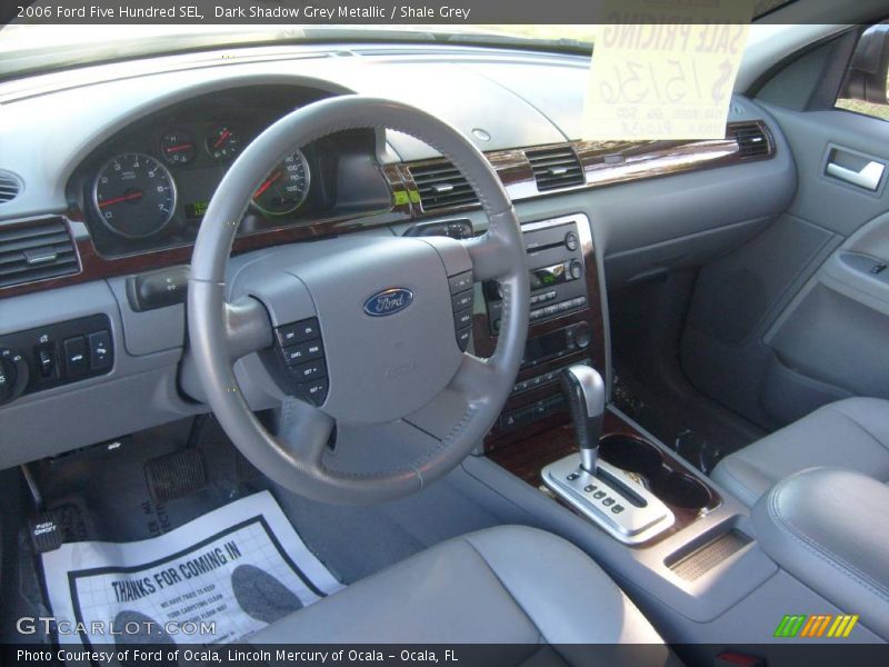 Dark Shadow Grey Metallic / Shale Grey 2006 Ford Five Hundred SEL