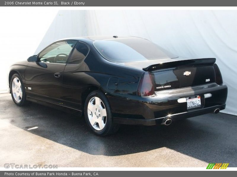 Black / Ebony 2006 Chevrolet Monte Carlo SS