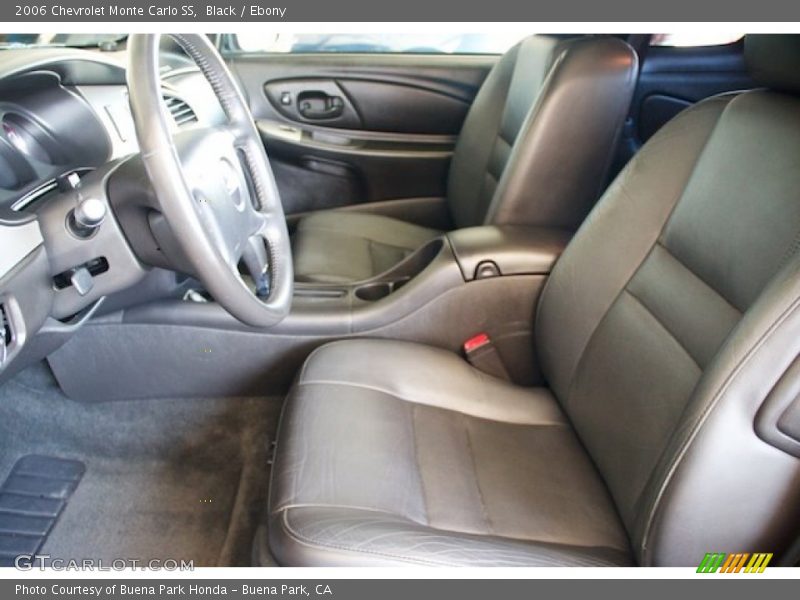 Front Seat of 2006 Monte Carlo SS