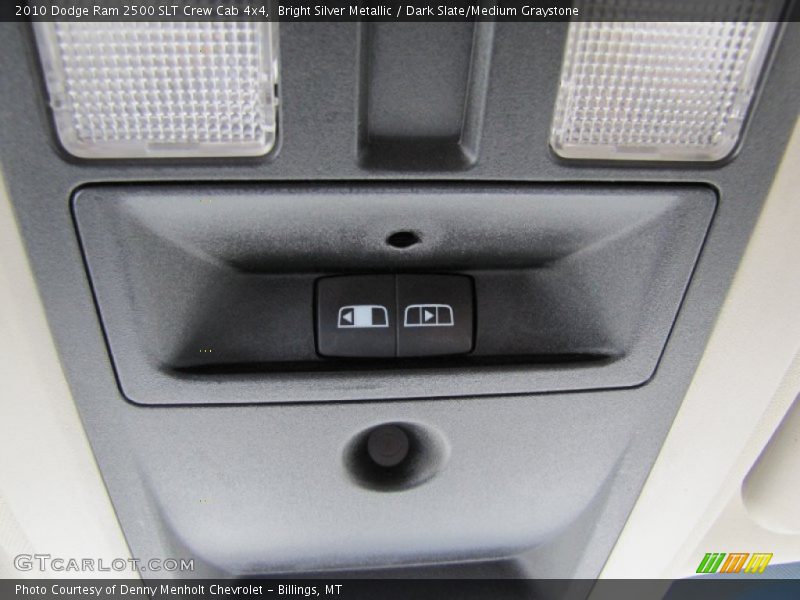 Bright Silver Metallic / Dark Slate/Medium Graystone 2010 Dodge Ram 2500 SLT Crew Cab 4x4
