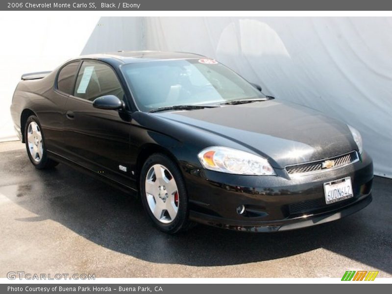 Black / Ebony 2006 Chevrolet Monte Carlo SS
