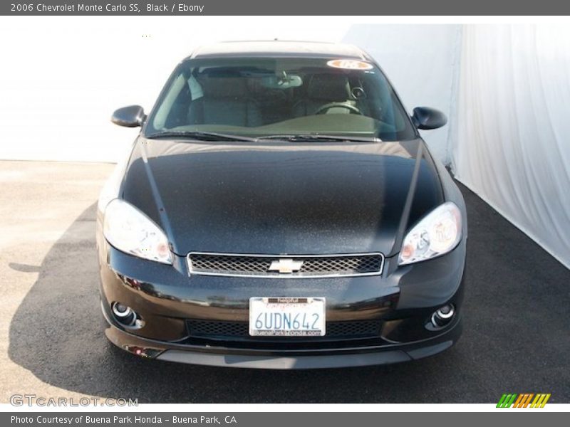 Black / Ebony 2006 Chevrolet Monte Carlo SS