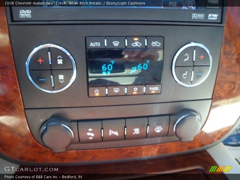 Controls of 2008 Avalanche LTZ 4x4