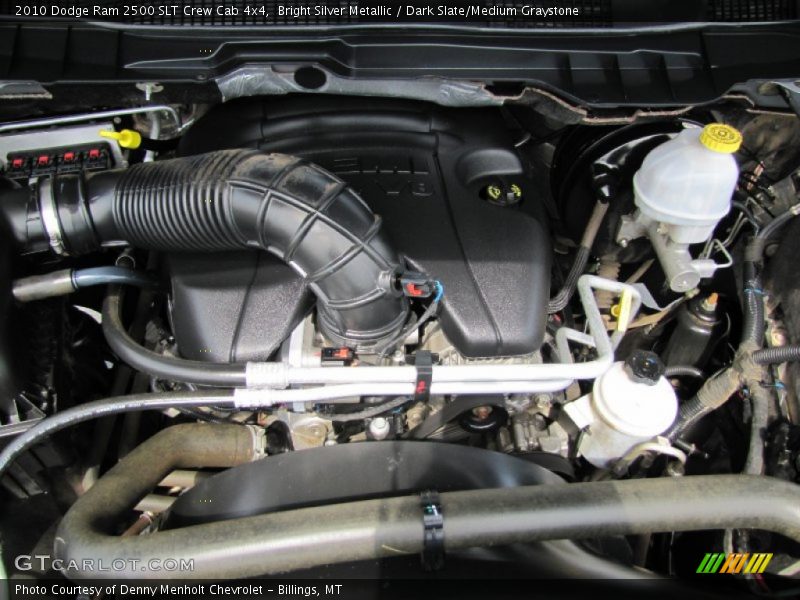 Bright Silver Metallic / Dark Slate/Medium Graystone 2010 Dodge Ram 2500 SLT Crew Cab 4x4