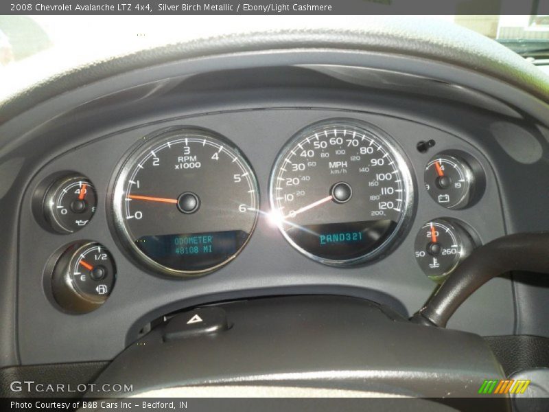  2008 Avalanche LTZ 4x4 LTZ 4x4 Gauges