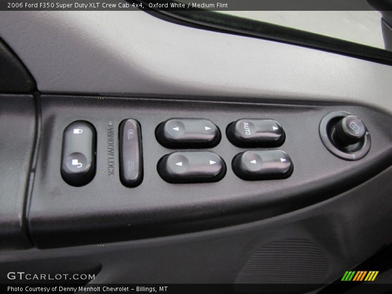 Oxford White / Medium Flint 2006 Ford F350 Super Duty XLT Crew Cab 4x4