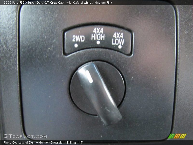 Oxford White / Medium Flint 2006 Ford F350 Super Duty XLT Crew Cab 4x4