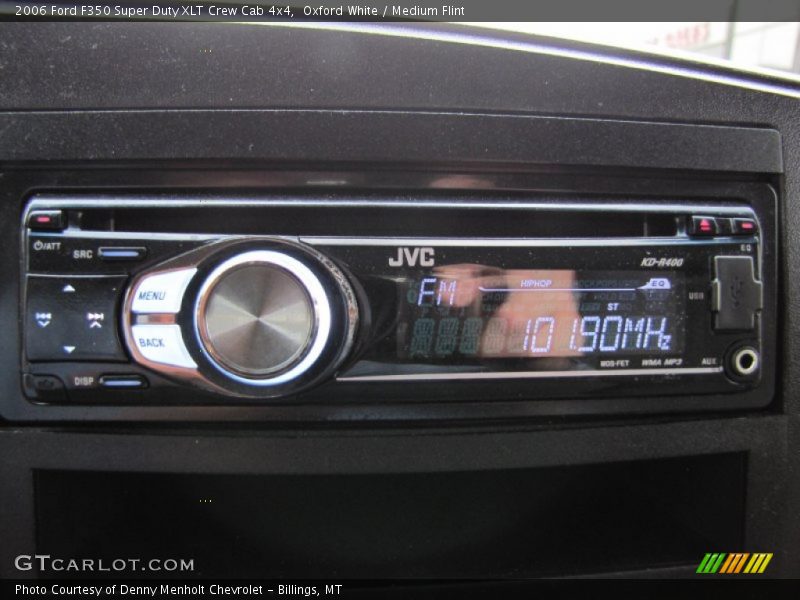 Oxford White / Medium Flint 2006 Ford F350 Super Duty XLT Crew Cab 4x4