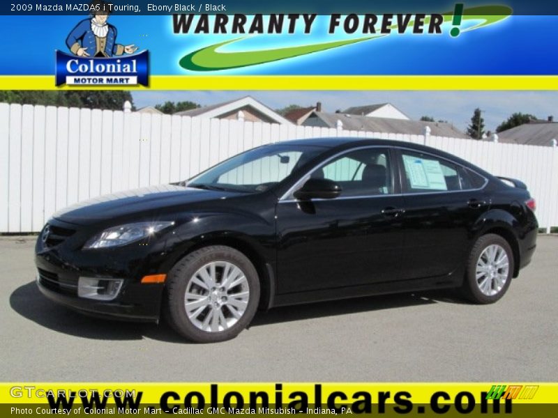 Ebony Black / Black 2009 Mazda MAZDA6 i Touring