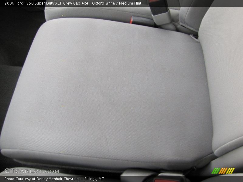 Oxford White / Medium Flint 2006 Ford F350 Super Duty XLT Crew Cab 4x4