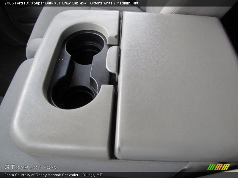Oxford White / Medium Flint 2006 Ford F350 Super Duty XLT Crew Cab 4x4