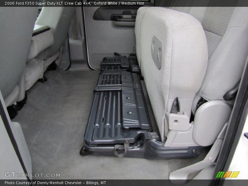 Oxford White / Medium Flint 2006 Ford F350 Super Duty XLT Crew Cab 4x4