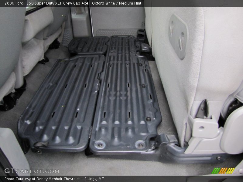 Oxford White / Medium Flint 2006 Ford F350 Super Duty XLT Crew Cab 4x4