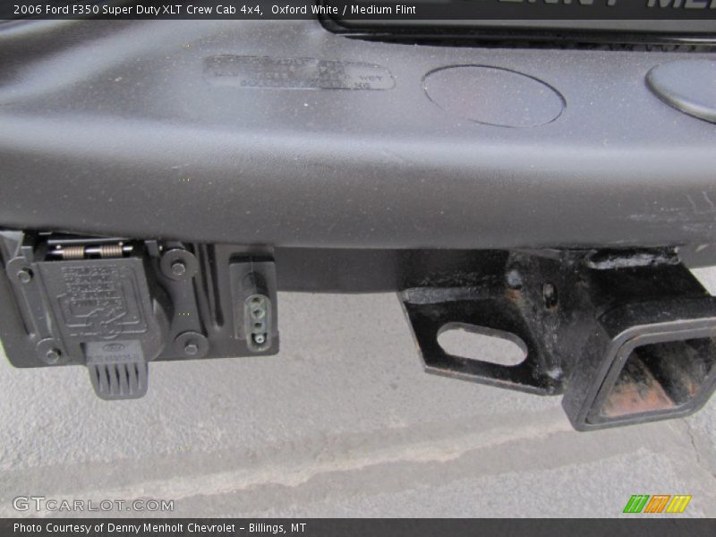 Oxford White / Medium Flint 2006 Ford F350 Super Duty XLT Crew Cab 4x4