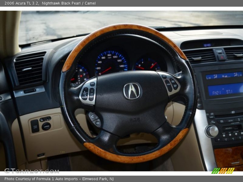 Nighthawk Black Pearl / Camel 2006 Acura TL 3.2