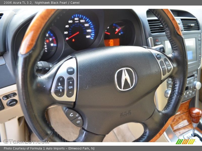 Nighthawk Black Pearl / Camel 2006 Acura TL 3.2