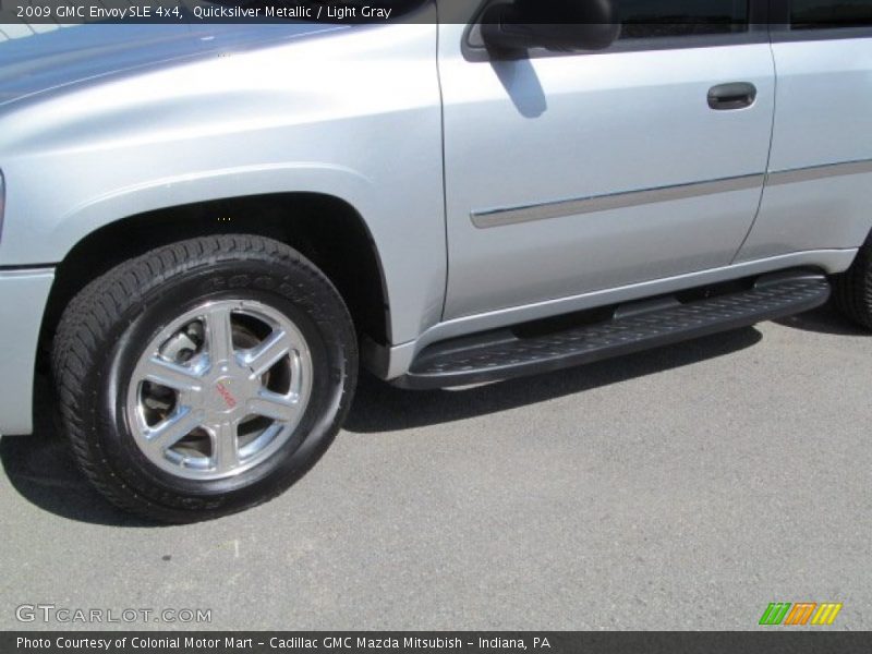 Quicksilver Metallic / Light Gray 2009 GMC Envoy SLE 4x4