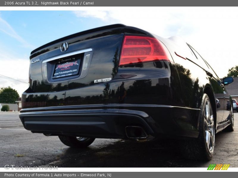 Nighthawk Black Pearl / Camel 2006 Acura TL 3.2