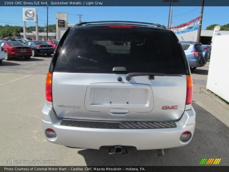 Quicksilver Metallic / Light Gray 2009 GMC Envoy SLE 4x4