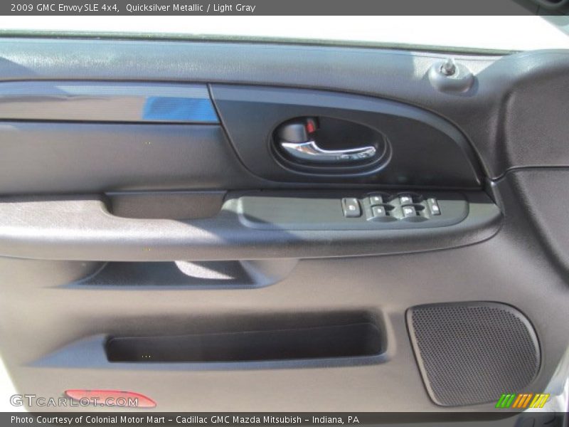 Quicksilver Metallic / Light Gray 2009 GMC Envoy SLE 4x4