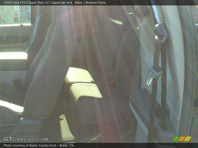 Black / Medium Stone 2009 Ford F250 Super Duty XLT SuperCab 4x4