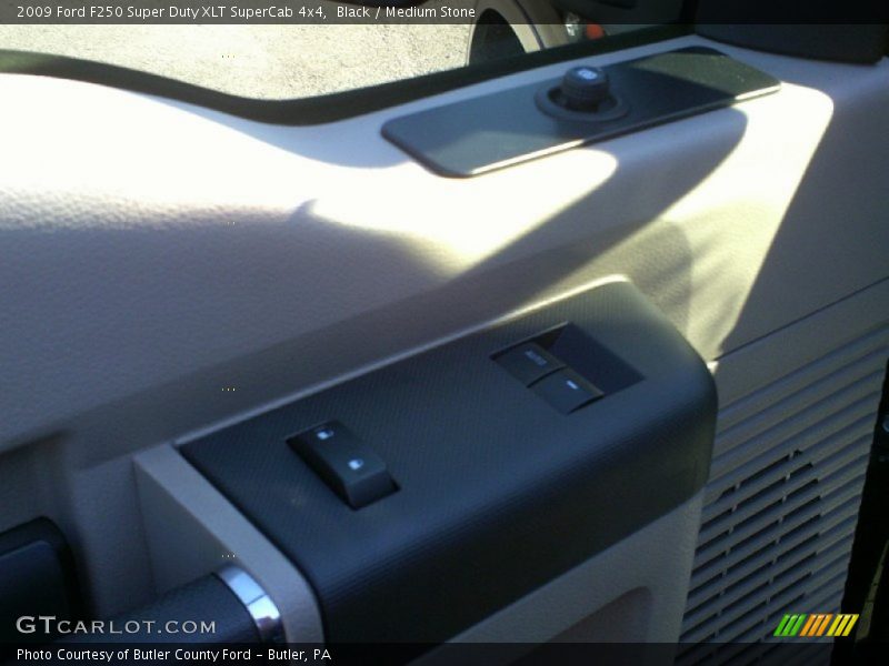 Black / Medium Stone 2009 Ford F250 Super Duty XLT SuperCab 4x4