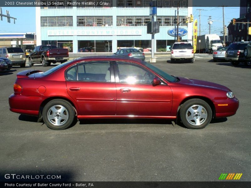  2003 Malibu LS Sedan Redfire Metallic