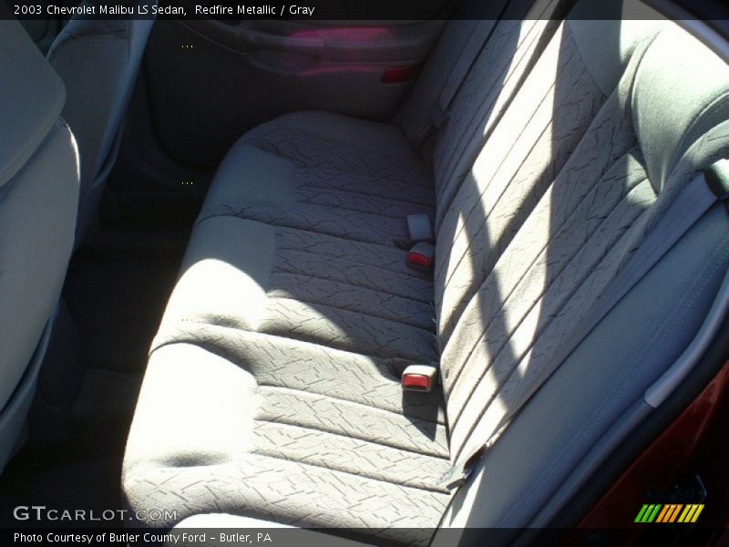 Redfire Metallic / Gray 2003 Chevrolet Malibu LS Sedan