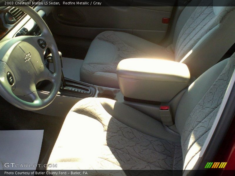 Redfire Metallic / Gray 2003 Chevrolet Malibu LS Sedan