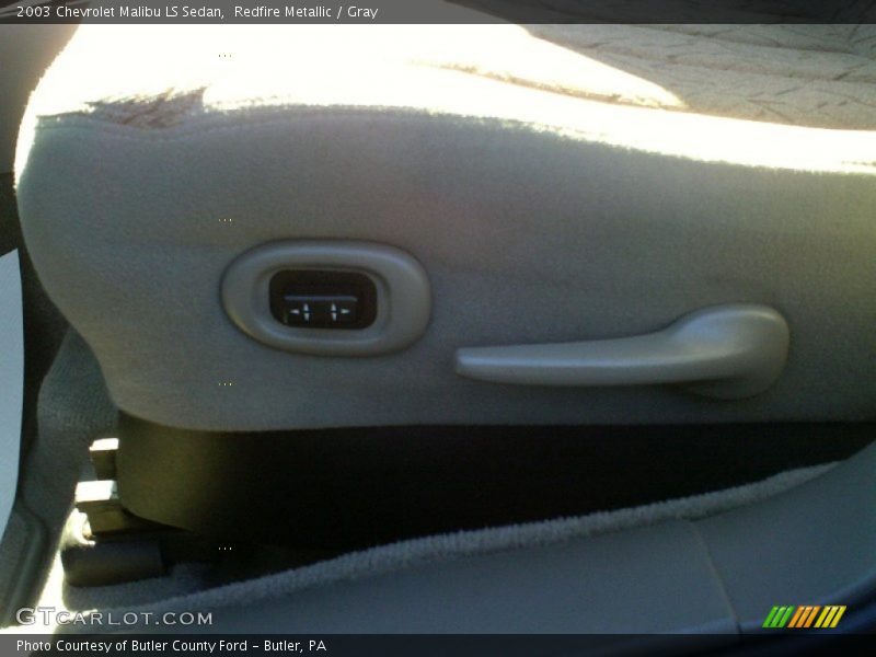 Redfire Metallic / Gray 2003 Chevrolet Malibu LS Sedan