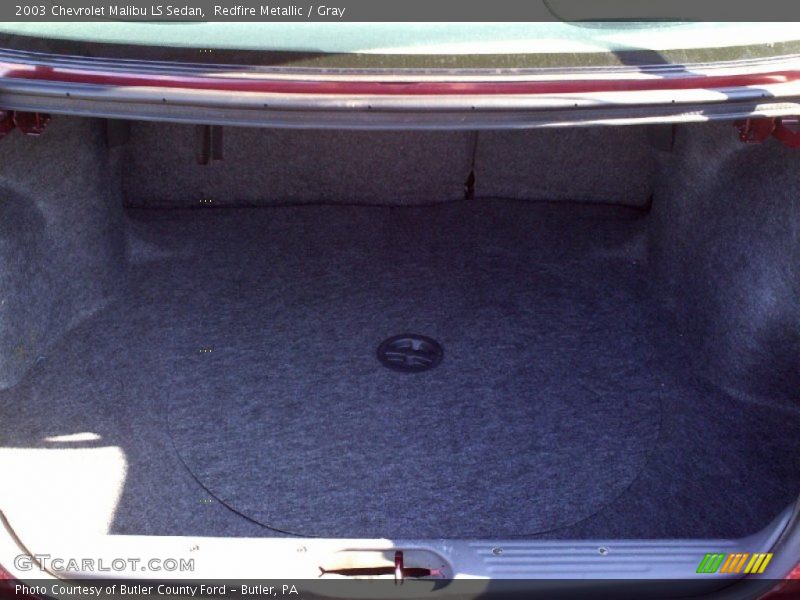 Redfire Metallic / Gray 2003 Chevrolet Malibu LS Sedan