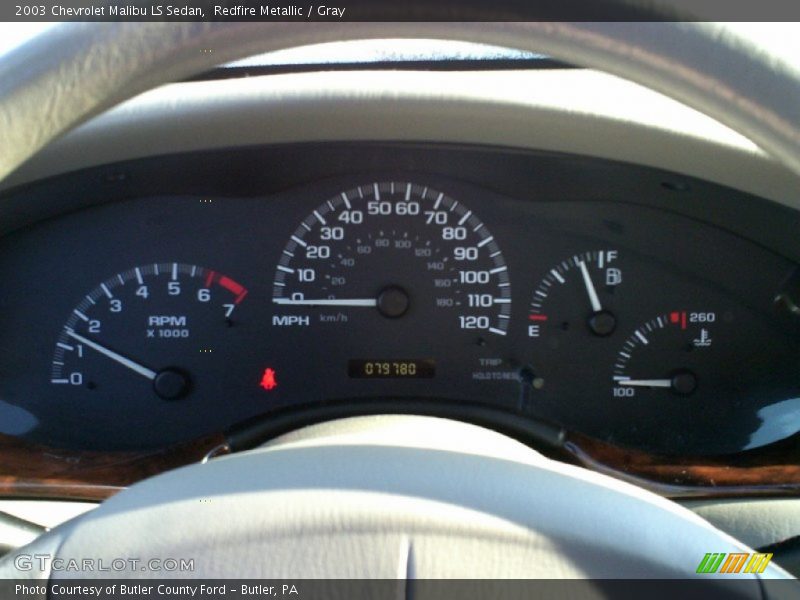  2003 Malibu LS Sedan LS Sedan Gauges