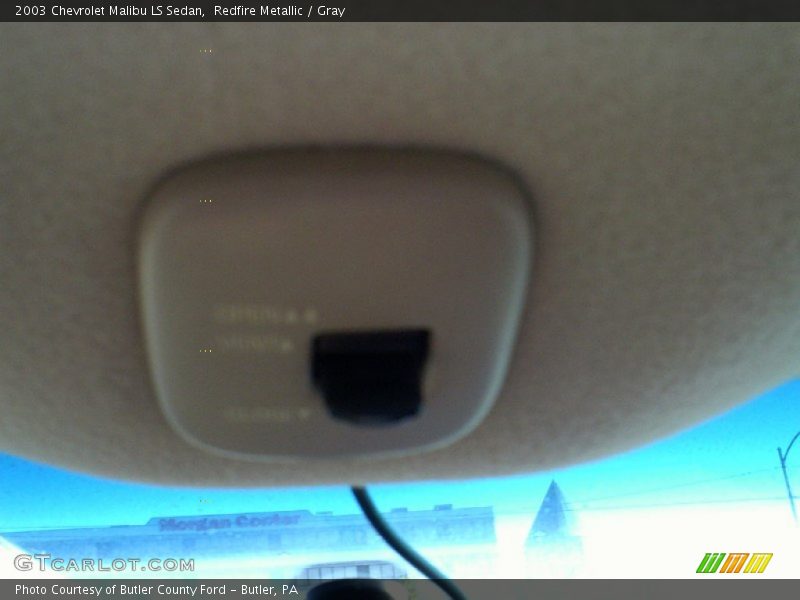 Redfire Metallic / Gray 2003 Chevrolet Malibu LS Sedan