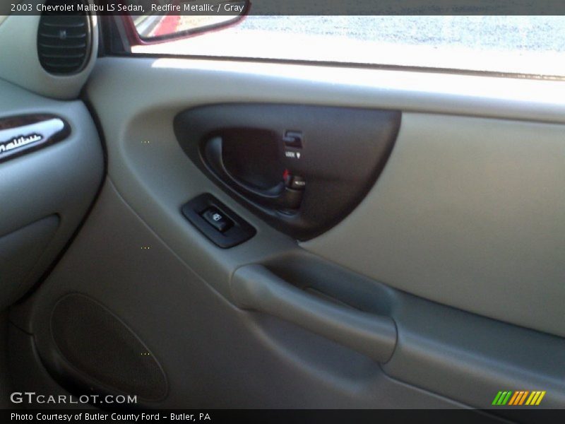 Redfire Metallic / Gray 2003 Chevrolet Malibu LS Sedan