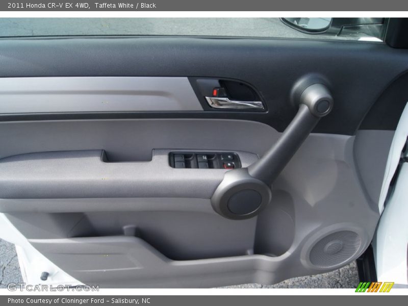 Taffeta White / Black 2011 Honda CR-V EX 4WD