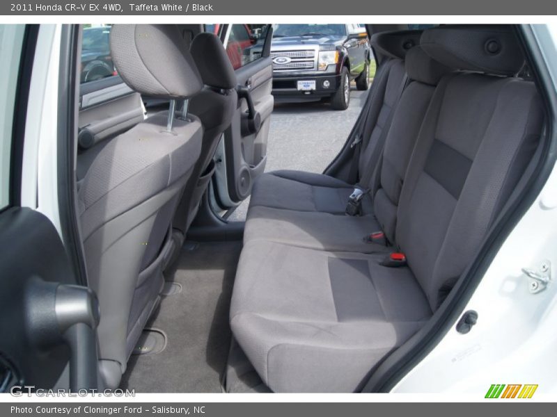 Taffeta White / Black 2011 Honda CR-V EX 4WD
