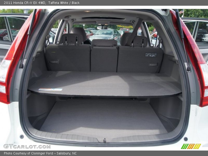 Taffeta White / Black 2011 Honda CR-V EX 4WD