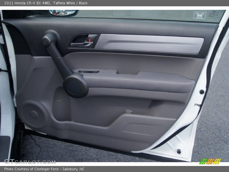 Taffeta White / Black 2011 Honda CR-V EX 4WD