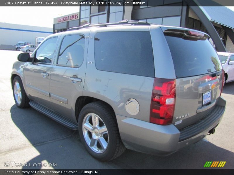 Graystone Metallic / Dark Titanium/Light Titanium 2007 Chevrolet Tahoe LTZ 4x4