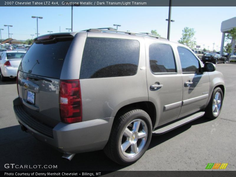 Graystone Metallic / Dark Titanium/Light Titanium 2007 Chevrolet Tahoe LTZ 4x4
